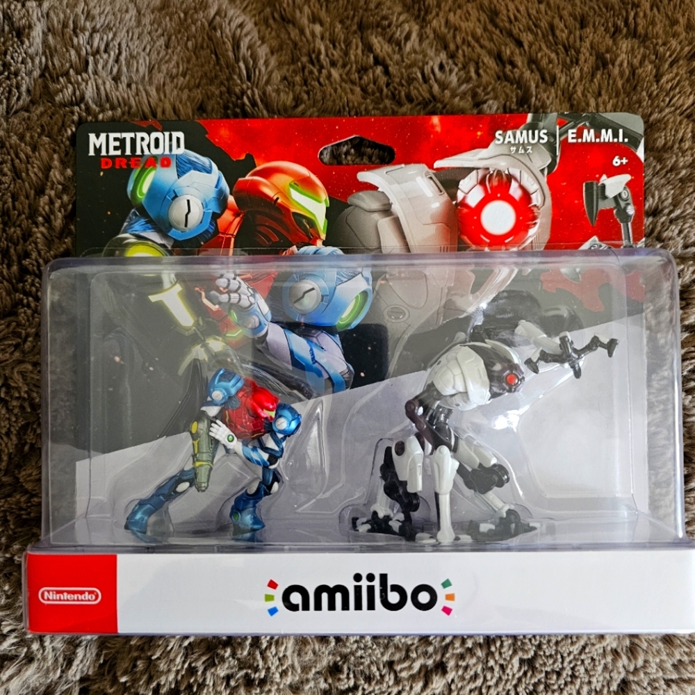 Metroid Dread Amiibo Double Pack